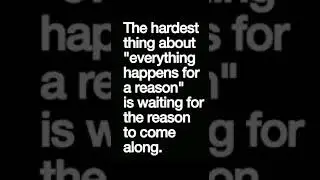 don't leave something