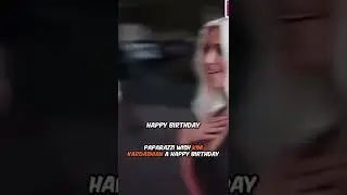When Paparazzi Wished Kim Kardashian A Happy Birthday 