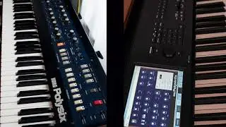 Korg Polysix vs Korg Kronos comparison