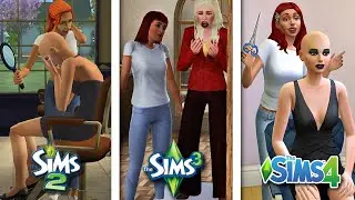 Sims 2 vs Sims 3 vs Sims 4 - Styling Station