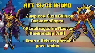 Atualização NADMO 13/08/2024 - Digimon Masters Online