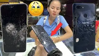 How to Restore an Exploding Phone Oppo A12  For My Cute fan