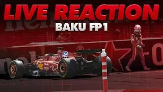 Watching Baku FP1 with fans! [LIVE REACTION]