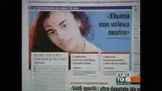 sequenza canale 5 TG5 prima pagina 2009