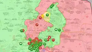 Battle of Aleppo - Map Timelapse