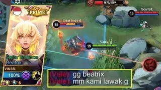 Ganti Build Pas Lagi War! Beatrix FastHand! Auto Aim Sniper! MCL Solo