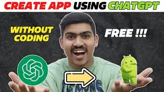 How ChatGPT Created My App in Just a Few Minutes ✅ - Without Coding & Free 🔥