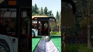 Big Truck Tow Bus vs Upside Down Speedbumps #shorts #beamng #breamngdrive #beamngcrashes #trucksvs