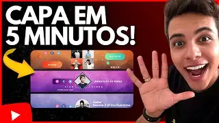 COMO CRIAR CAPA PARA O YOUTUBE - SEU BANNER EM 5 MINUTOS (tutorial COMPLETO!)