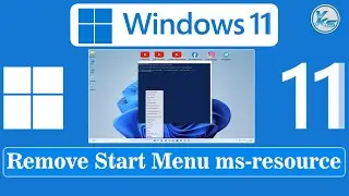 ✅ How To Remove ms-resource:AppName/Text entry in Windows Start Menu