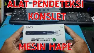 Cara memperbaiki mesin hape yang mati karena konslet mesin.