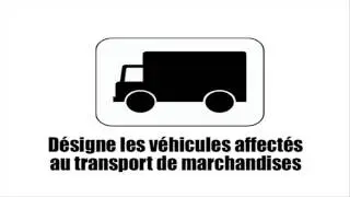 Code de la route # Panonceaux de catégorie
