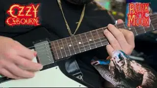 Ozzy Osbourne- Bark at the Moon Guitar Solo cover