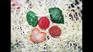 ASMR Резка мыла ручной работы.Мягкое мыло/Cutting handmade soap.Soft soap