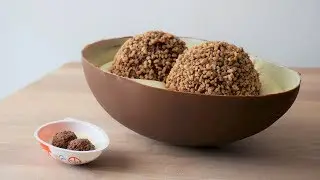 Homemade Giant Kinder Joy (Recipe) || [ENG SUBS]
