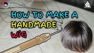 HOW TO MAKE A HANDMADE WIG  #tutorial #wig