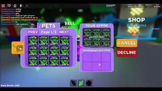 i giveaway pets in ⚡ Ninja Legends