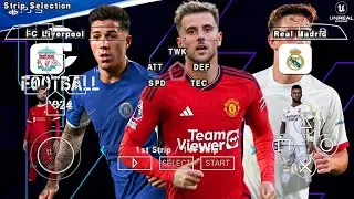 DOWNLOAD eFootball PES 2024 PPSSPP Update Camera PS5 Transfers 23/2024 And New Teams New Kits 24 UCL
