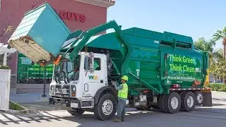Mack MRU - Amrep HX-450-FL Front Load Garbage Truck