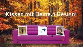 Kissen mit Deinem Design!
