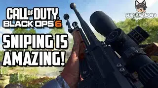 SNIPING ON BLACK OPS 6 IS AMAZING! - Black Ops 6 Beta First Impression