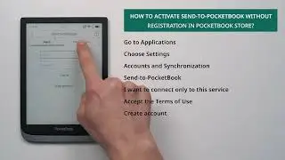 How to activate Send-to-PocketBook without registration in PocketBook Store?