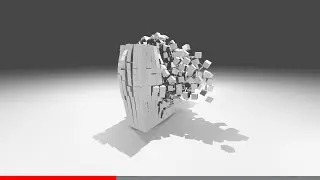 Wall O' Cubes (Blender Render)