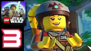 LEGO Star Wars: Castaways Full Walkthrough Gameplay Tutorial Part 3 (iOS App Store Apple Arcade)