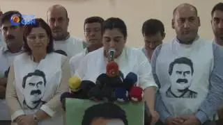 Kürt siyasi hareketi bileşenleri Öcalan ile görüşme talebiyle süresiz açlık grevi başlattı