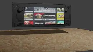 I Made a Steam Deck NPR Model in Blender