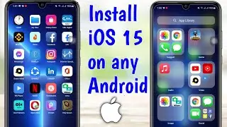 How to install iOS 15 in any android – Complete iOS Look - Sky tech