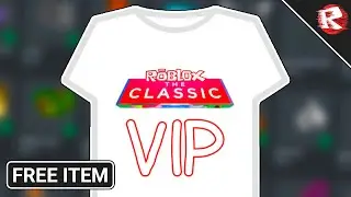 [FREE ITEM] How to get THE CLASSIC VIP T-SHIRT | Roblox