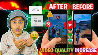 Free Fire Short Video Quality Increase Capcut || लघु वीडियो गुणवत्ता कैपकट बढ़ाएँ 😱😱