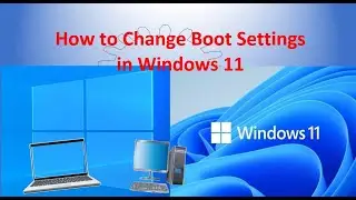 How to Change Boot Order on Windows 11 #Windows11 #Bootsettings #ComputerTips