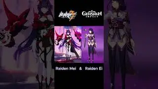 Genshin characters and their Honkai twins | Genshin Impact