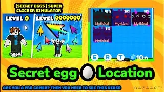 | SECRET EGG | Super Clicker Simulator Roblox trick - Location of the secret pets.
