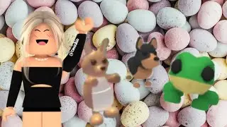 Roblox- ABRINDO 12 OVOS DA AUSTRALIA ( adopt me )