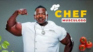 EL CHEF MUSCULOSO con BÍCEPS de 60 CM