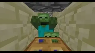 Really Simple, No Spawner, Zombie XP farm, 2 - MCinstructabuilds