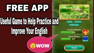 word swipe pic app || learning with game - free || how to improve English vocabulary