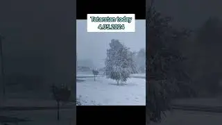 Climate today  - snowing in Tatarstan  - is it karma?   #new #news #amazing