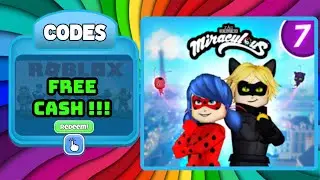 UPDATE 7, Roblox MIRACULOUS RP LADYBUG AND CAT NOIR Codes, Latest Roblox Codes *GET FREE CASH $*