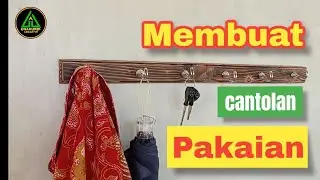 Membuat Cantolan Baju Sendiri sangat mudah dan mininalist diy