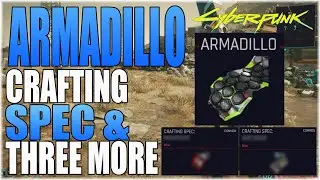 ARMADILLO CRAFTING SPEC AND THREE MORE CRAFTING SPECS YOU NEED - Cyberpunk 2077