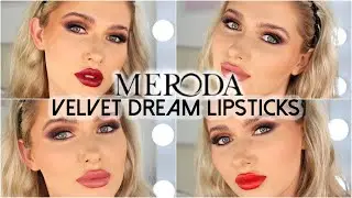 Meroda Velvet Dream Lipstick Review | Creamy AND Go-To Shades!?