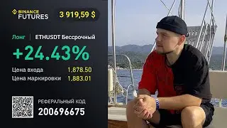 Трейдинг: от поиска сделки до ПРИБЫЛИ на 3919$ за 21 секунду | Торговля на Binance | Криптовалюта