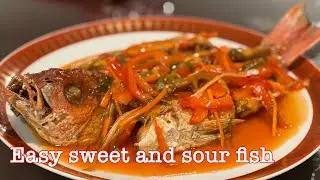 Easy sweet and sour fish