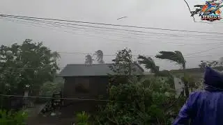 Ang bagsik ng Bagyong Marce...Signal #4 sa Sta Ana, Cagayan Valley 😥