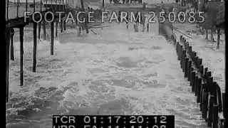 Storms Lash Atlantic Seaboard - 250085-38 | Footage Farm Ltd