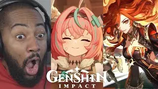 I Reacted to Genshin Impact Natlan Characters & Version Trailers (FIRST TIME)